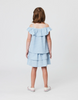 US stockist of Radicool Kids Hearts Chambray Rara Skirt