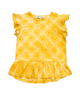 US stockist of Radicool Kids Sunshine Tie Dye Frill T-Shirt
