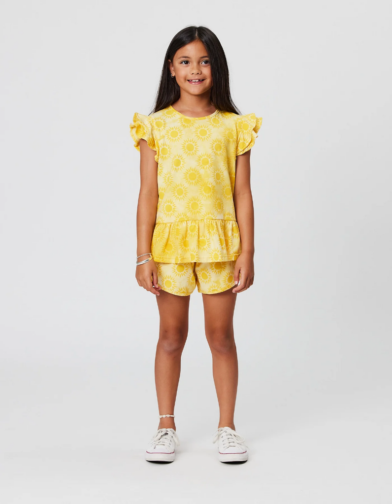 US stockist of Radicool Kids Sunshine Tie Dye Short