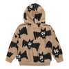 US stockist of Little Man Happy's Bats Zip Hooded Jacket