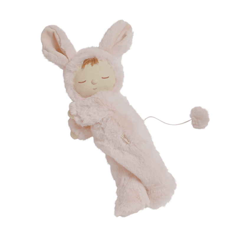 US stockist of Olli Ella's Pink Bunny Moppet Lullaby Cozy Dinkum