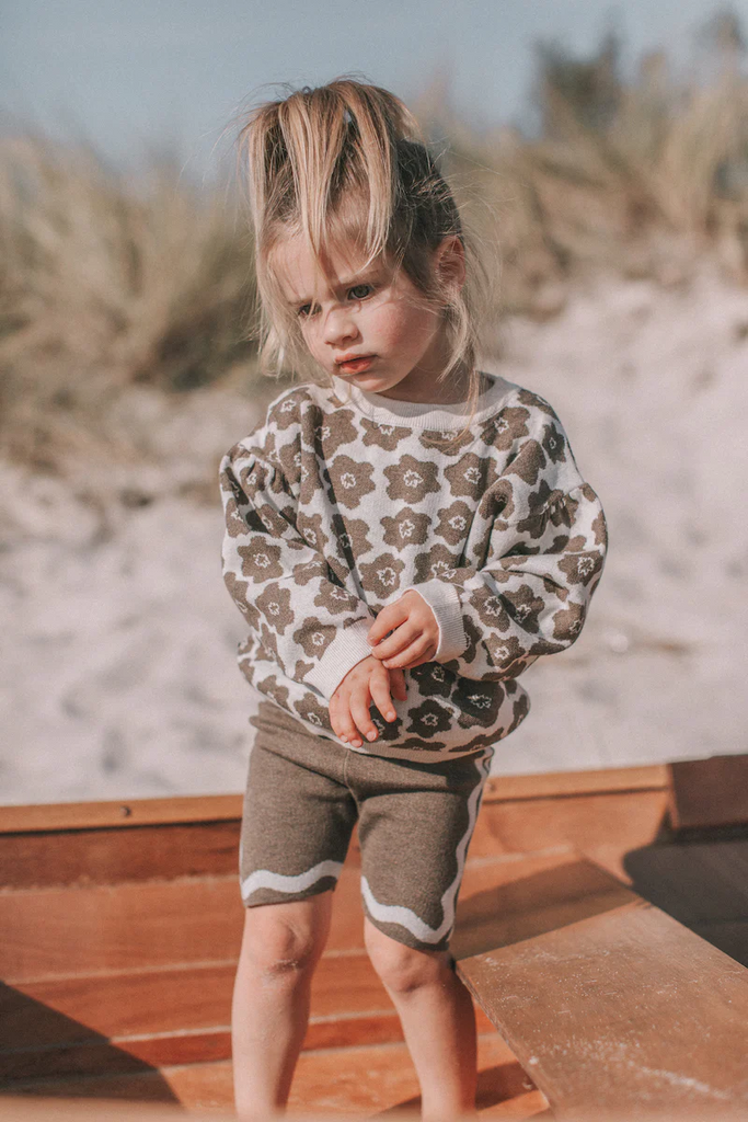 US stockist of Grown Clothing's Wiggle Bike Shorts in Mud