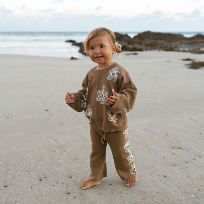 US stockist of Belle & Sun's Cocoa Flower Pants