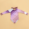 US stockist of Saint Ida's Purple Sands Rainbow One Piece Long Sleeve Swimsuit