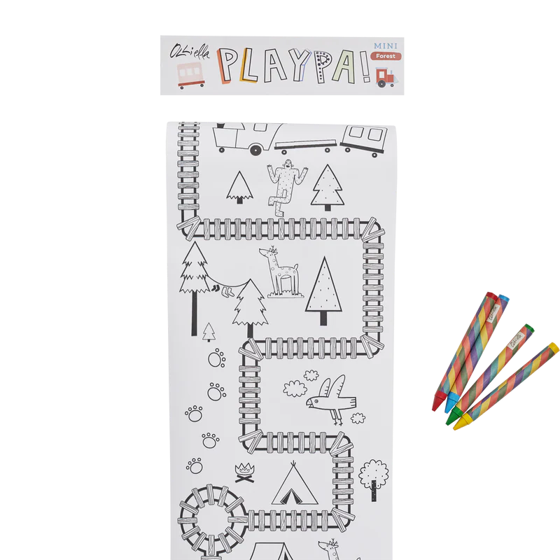 US stockist of Olli Ella's Playpa Paper Mini - Forest