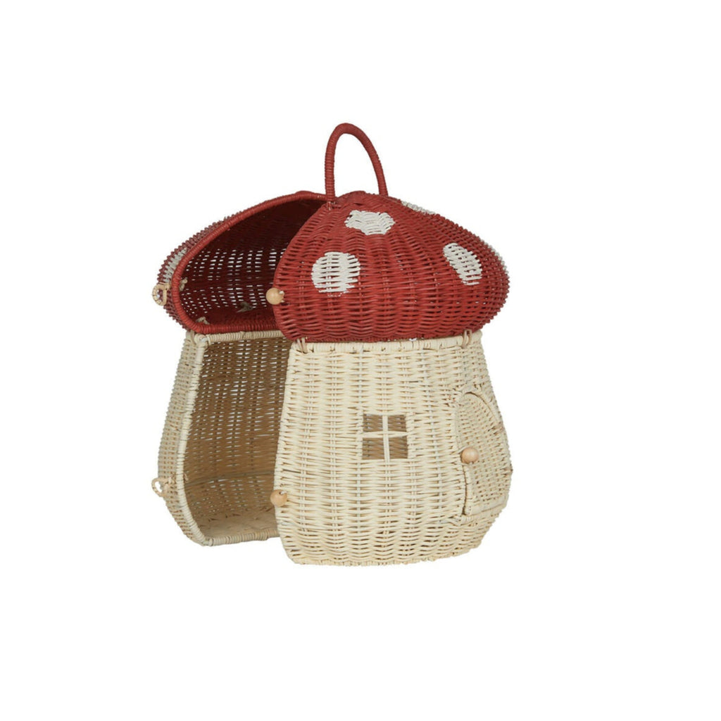 US stockist of Olli Ella's Red Mushroom Doll House