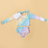 US stockist of Saint Ida's West Coast Rainbow  two piece swimsuit