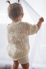US stockist of Belle & Sun's Natural Crochet Shorts
