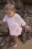 US stockist of Belle & Sun's Crochet Shorts in Cherry Blossom