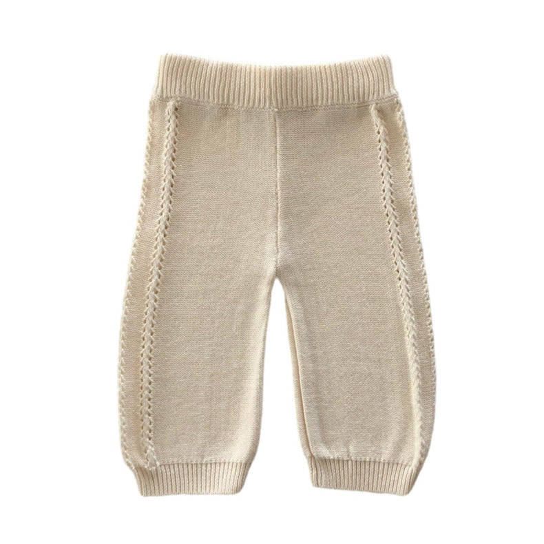 US stockist of Belle & Sun's crochet pants in Natural