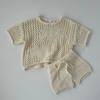US stockist of Belle & Sun's Natural Crochet Shorts