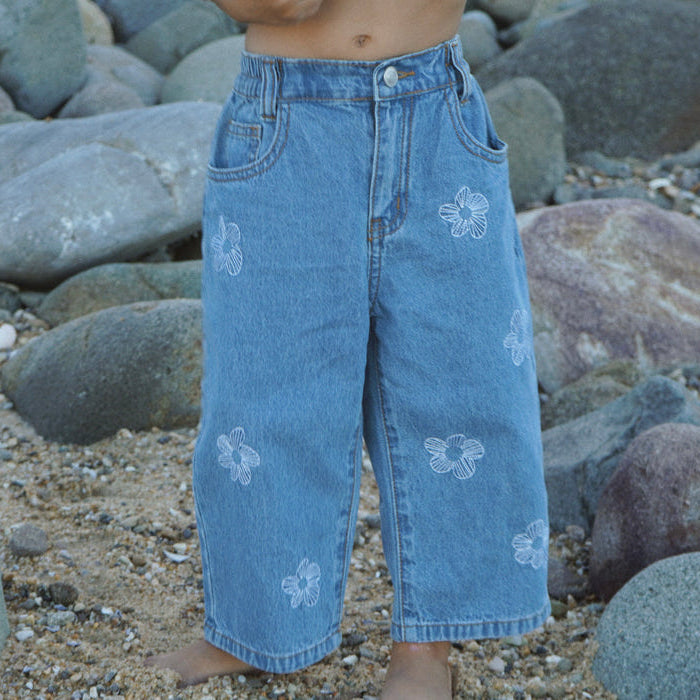 US stockist of Belle & Sun's Flower Denim Jeans