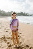 US stockist of Saint Ida's Purple Sands Rainbow  two piece swimsuit