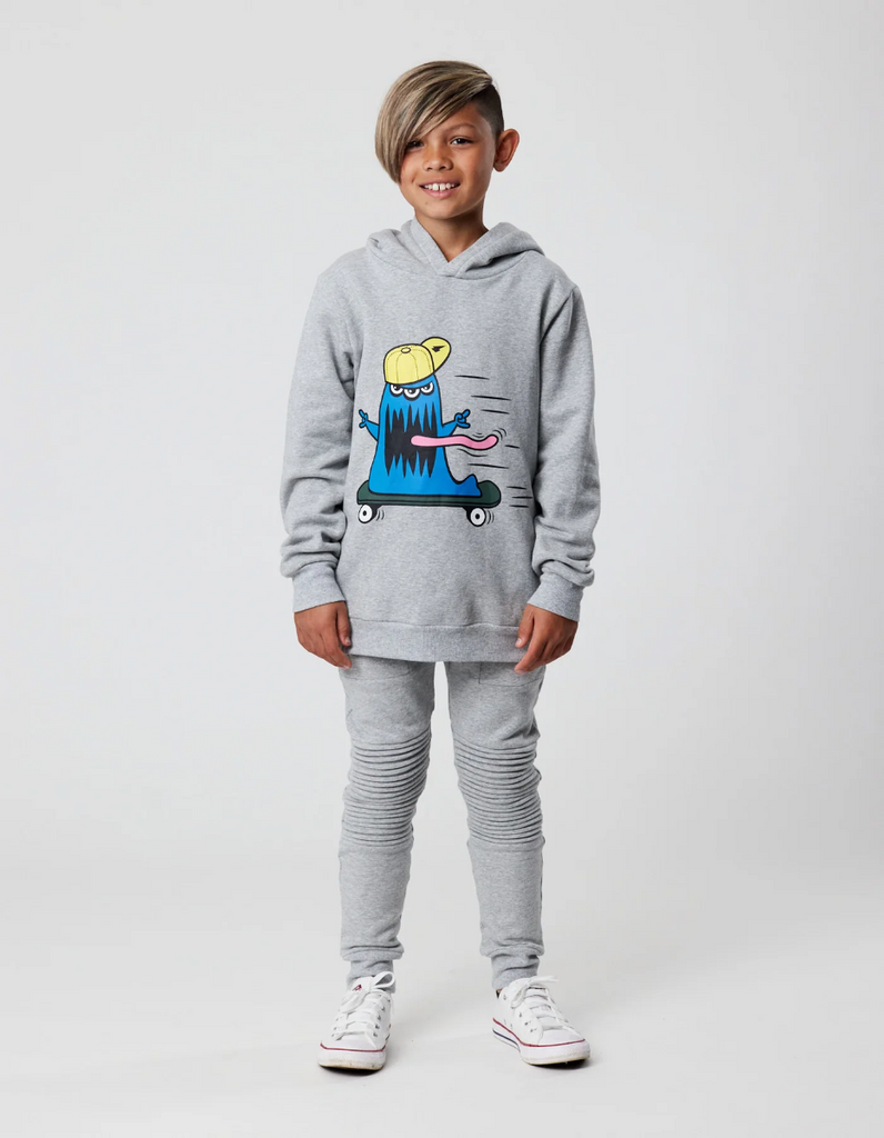 US stockist of Radicool Kids Grey Marl Captain Pants