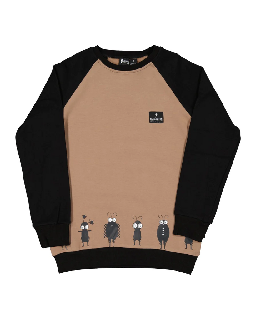 US stockist of Radicool Kids Bug Crew Sweatshirt