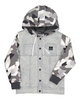 US stockist of Radicool Kids Geo Camo Denim Hooded Jacket