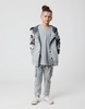 US stockist of Radicool Kids Geo Camo Denim Hooded Jacket
