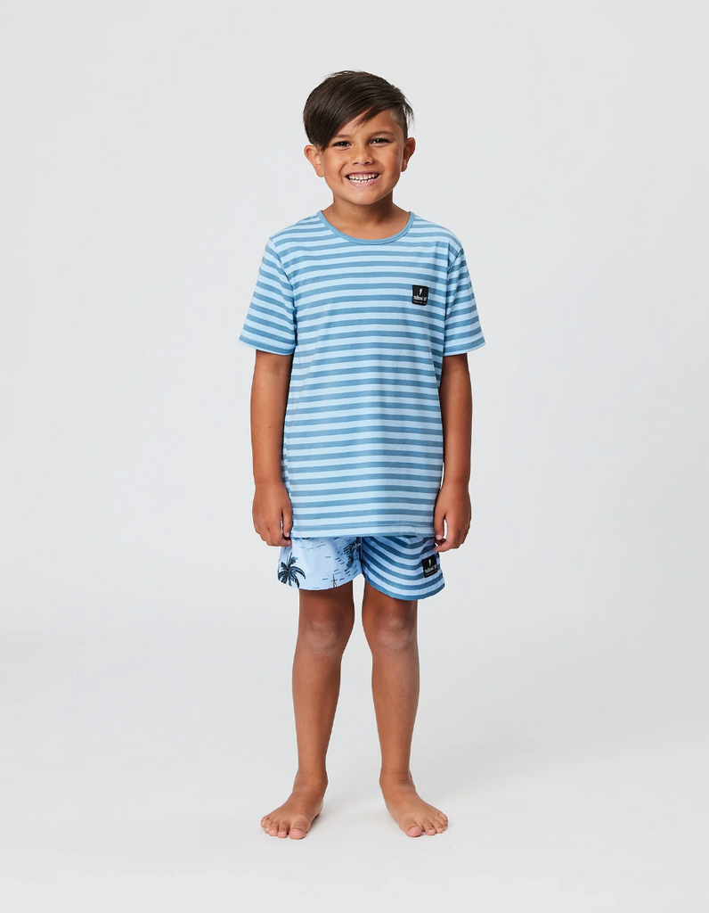 US stockist of Radicool Kids Caribbean Stripe T-Shirt