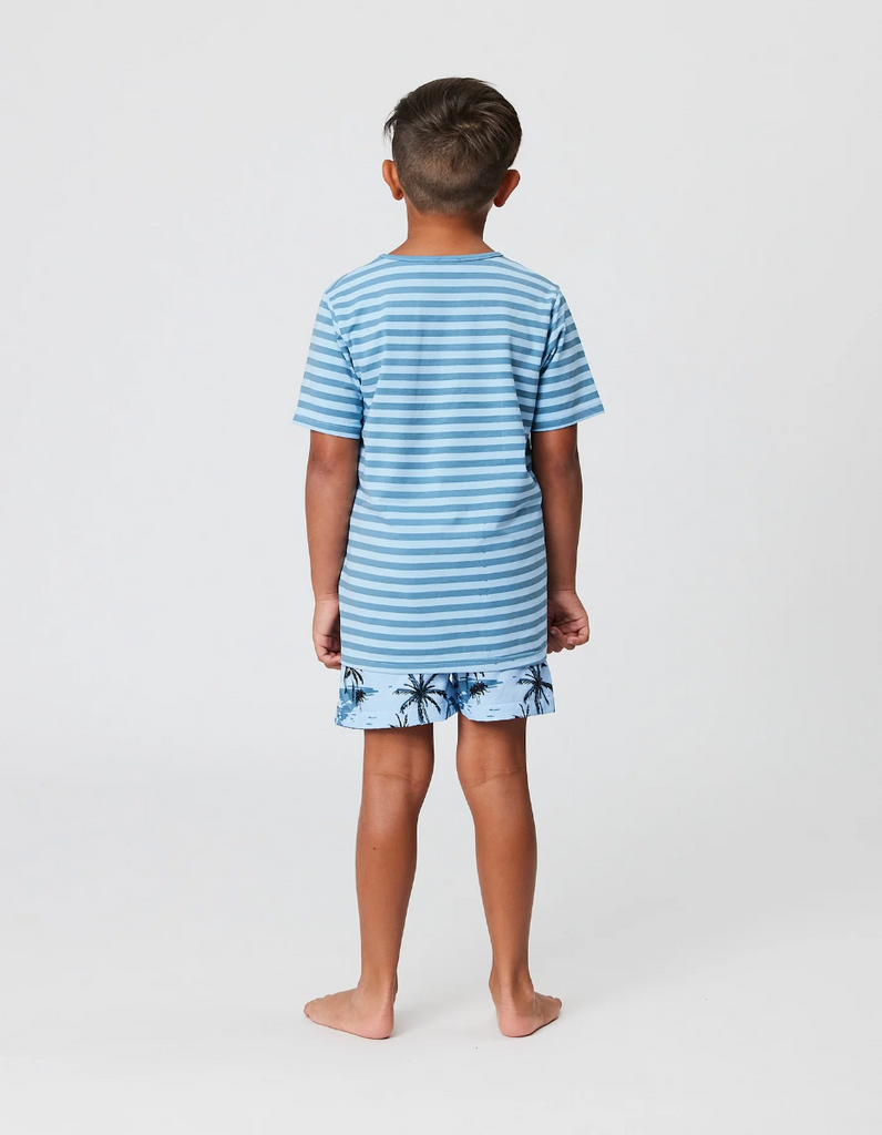 US stockist of Radicool Kids Caribbean Stripe T-Shirt