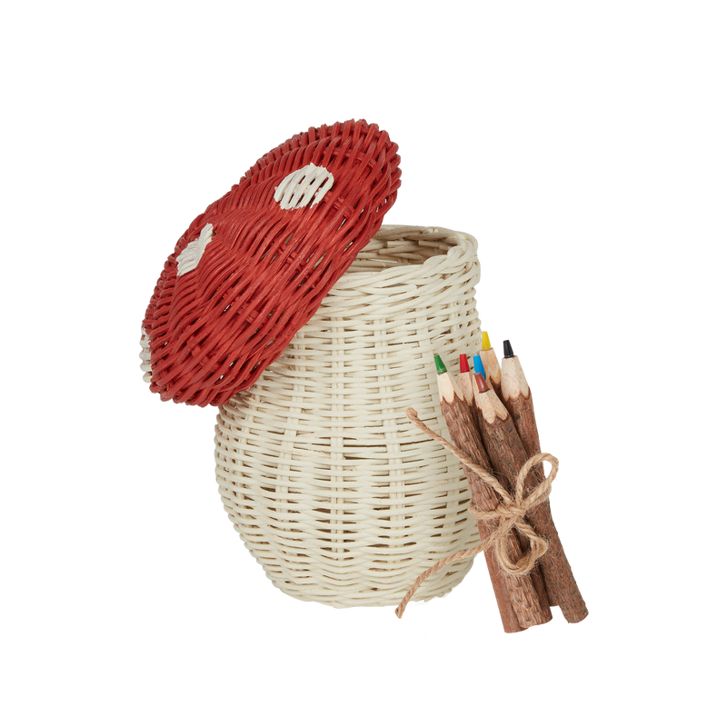 US stockist of Olli Ella's Red Porcini Basket