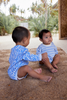 US stockist of Grown Clothing's organic Marine/Milk Stripe Romper
