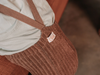 US stockist of Silly Silas' Granny Teddy Footed Tights in Granola