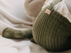 US stockist of Silly Silas' Granny Teddy Footed Tights in Olive