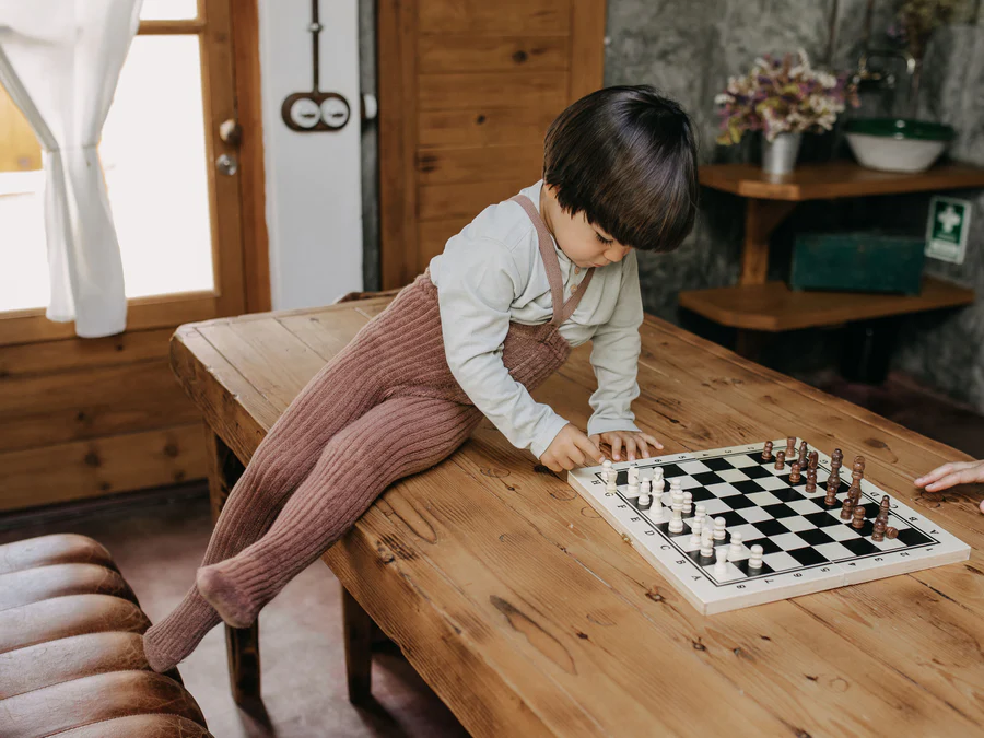 US stockist of Silly Silas' Granny Teddy Footed Tights in Granola