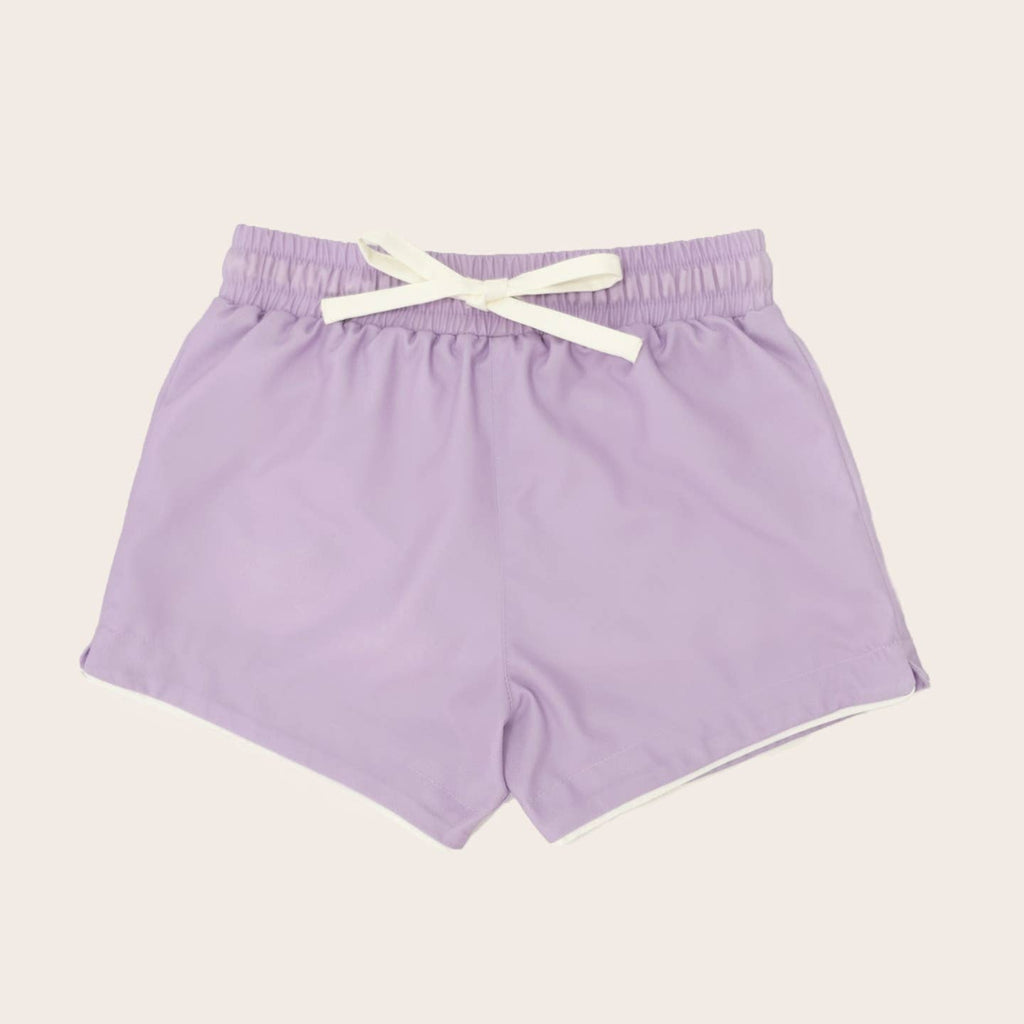 US stockist of Saint Ida's Purple Playa del Rey Swim Shorts