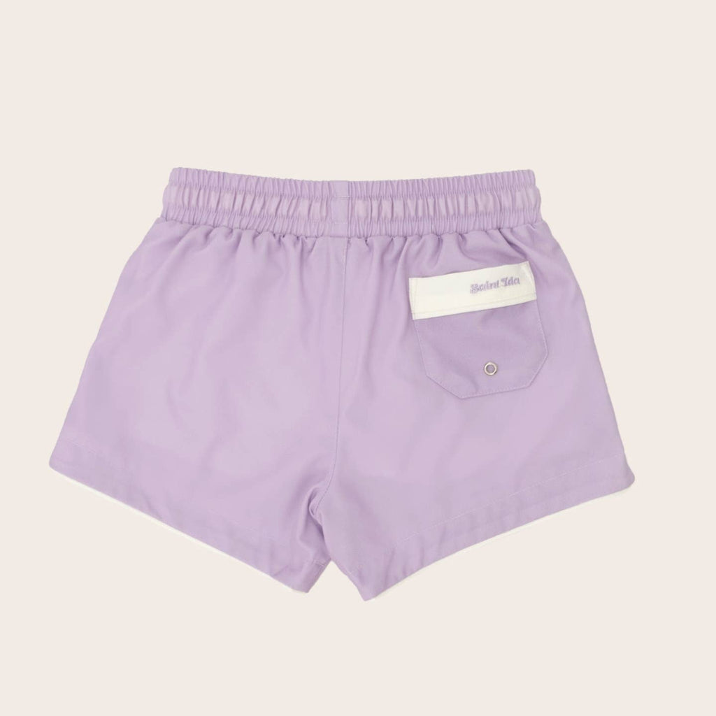 US stockist of Saint Ida's Purple Playa del Rey Swim Shorts