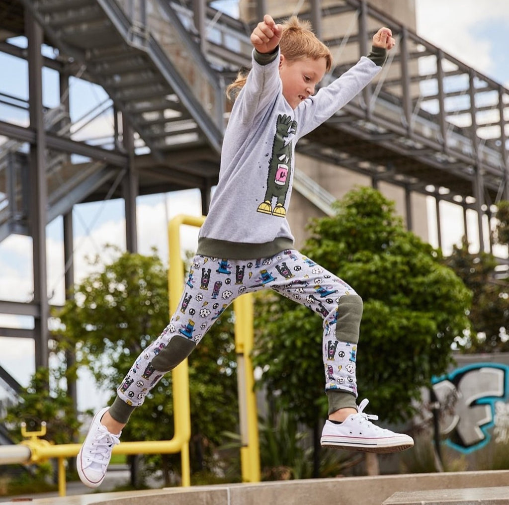 US stockist of Radicool Kids Monsters Space Pant