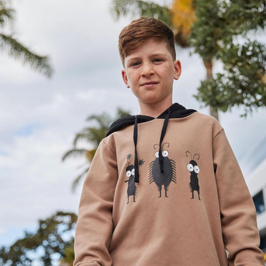 US stockist of Radicool Kids Bug Squad Hooded Sweatshirt