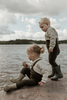 US stockist of Silly Silas' Seaweed Brown Granny Teddy Footless Tights