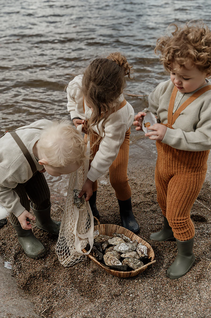 US stockist of Silly Silas' Amber Granny Teddy Footless Tights
