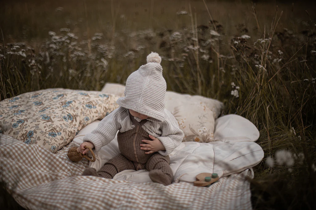US stockist of Silly Silas' Cocoa Blend Hippy Footed Tights