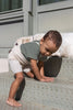 US stockist of Silly Silas' gender neutral shorty tights in cream blend.  Made from organic cotton.