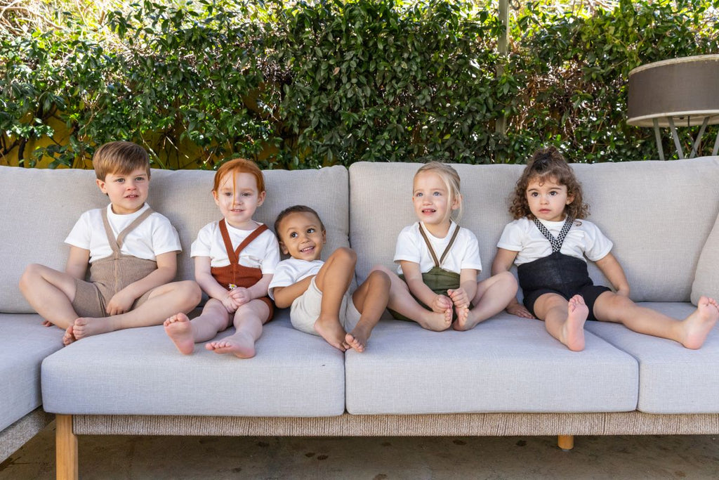 US stockist of Silly Silas' Shorty Tights in Peanut Blend