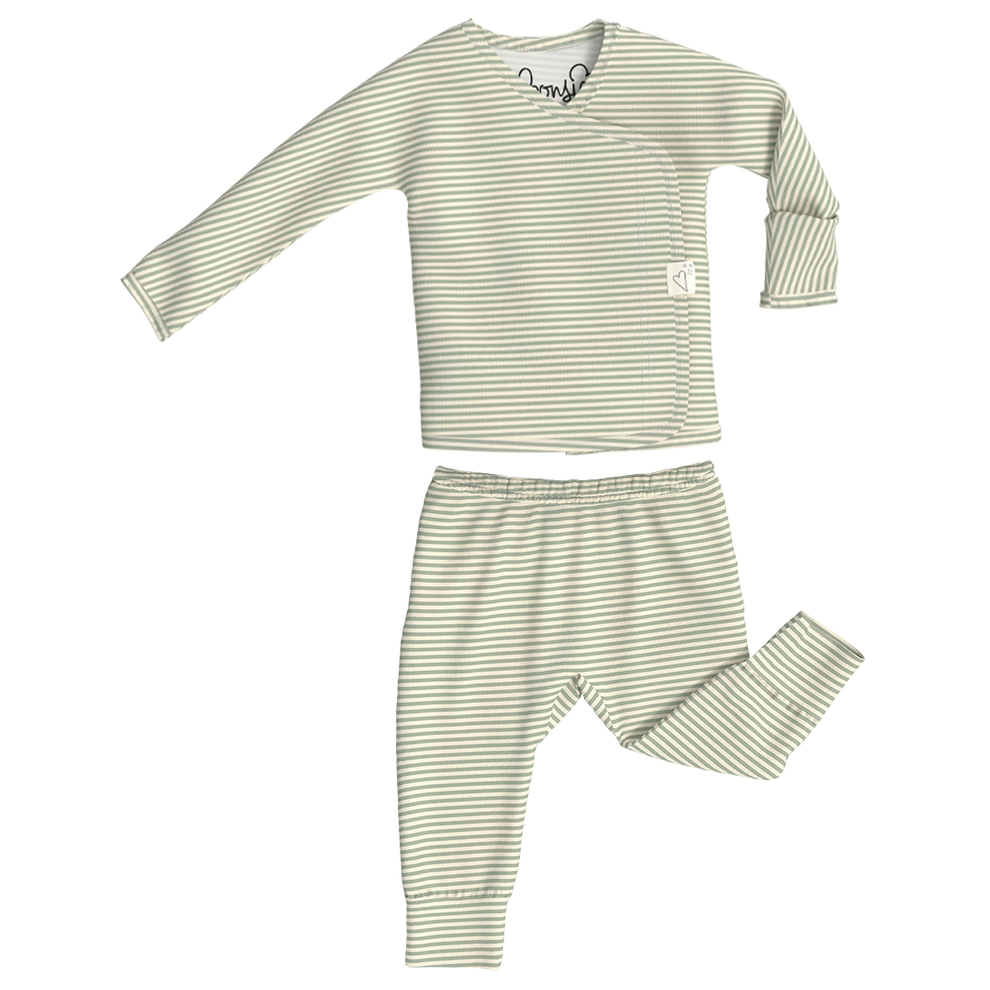 US stockist of Bonsie's Two Piece set in Mint Twist