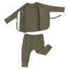 Stockist of Bonsie's two piece set in Oliveyou
