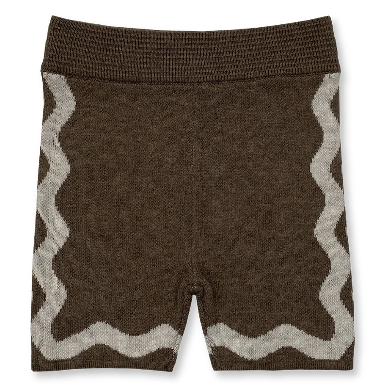 US stockist of Grown Clothing's Wiggle Bike Shorts in Mud