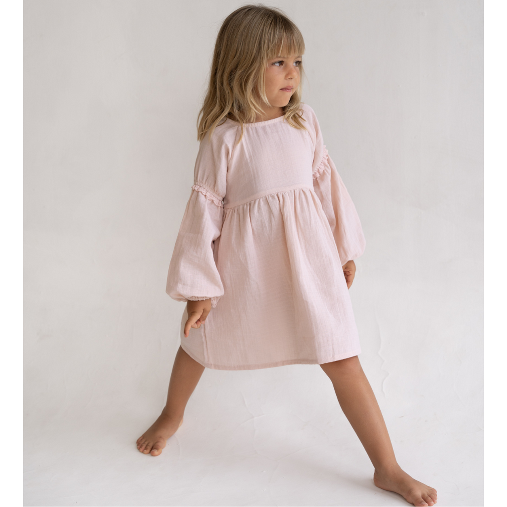 US stockist of Illoura the Label's Pink Salt Maggie Dress