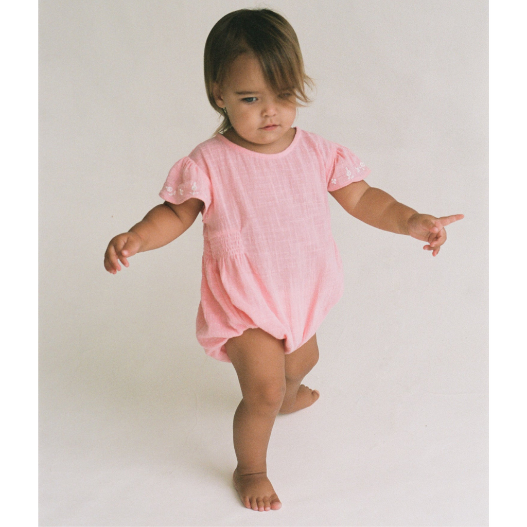 US stockist of Illoura the Label's Coral Blossom Romper