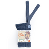 US stockist of Silly Silas' Granny Teddy Footless tights in Steel Blue