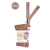 US stockist of Silly Silas' Granny Teddy Footless Tights in Light Brown