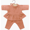 US stockist of Minikane's Babies Ophelia Set in Marsala Jersey