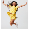 US stockist of Radicool Kids Sunshine Tie Dye Frill T-Shirt