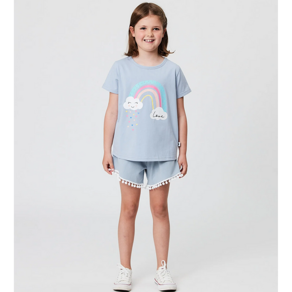 US stockist of Radicool Kids Rainbow Love T-Shirt