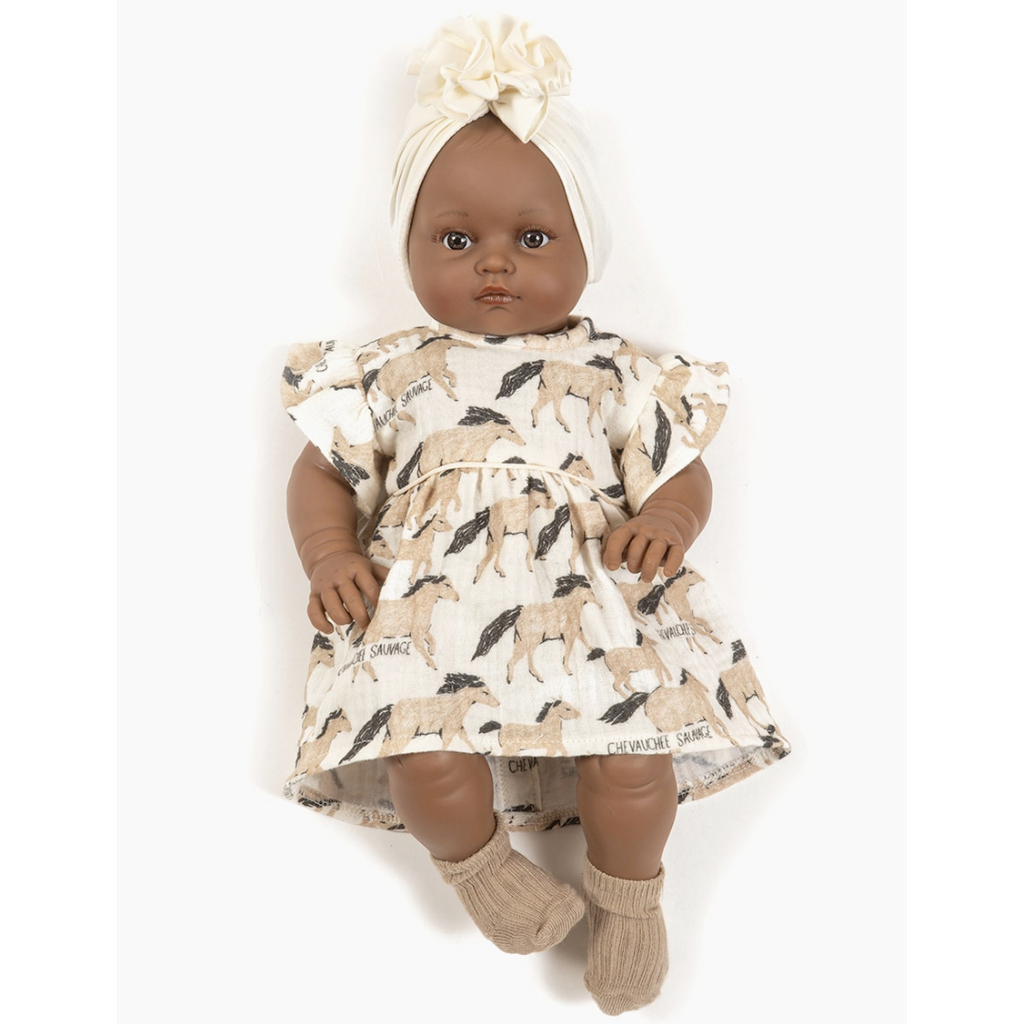 US stockist of Minikane's Bambinis Daisy Dress + Twist Headband in Wild Ride