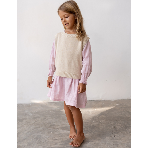 US stockist of Illoura the Label's Natural Knit Vest