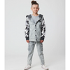 US stockist of Radicool Kids Geo Camo Denim Hooded Jacket
